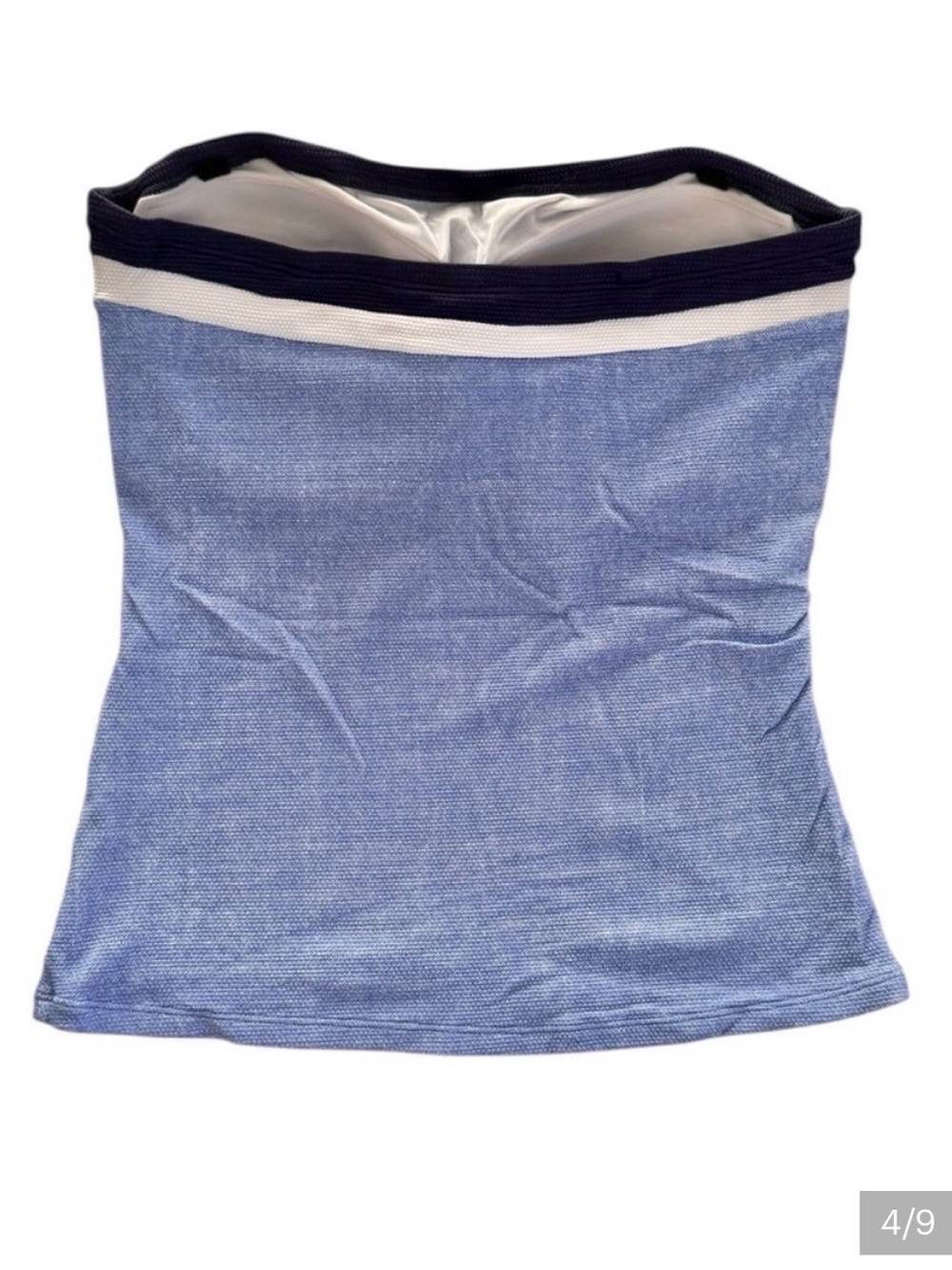 Tommy Bahama Island Cays Colorblock Bandini Top, blue monday - Picture 4 of 9
